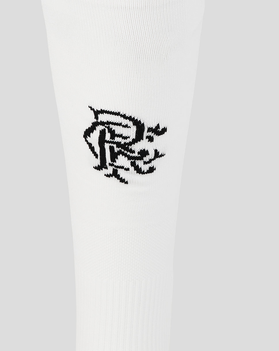 Rangers FC Unisex 2026/27 Home Goalkeeper Socks - White