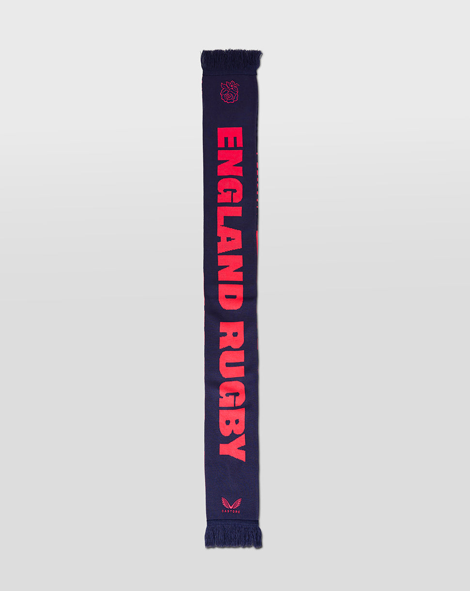 England Rugby Unisex 26/27 Knitted Scarf - Rhodonite - Rhodonite