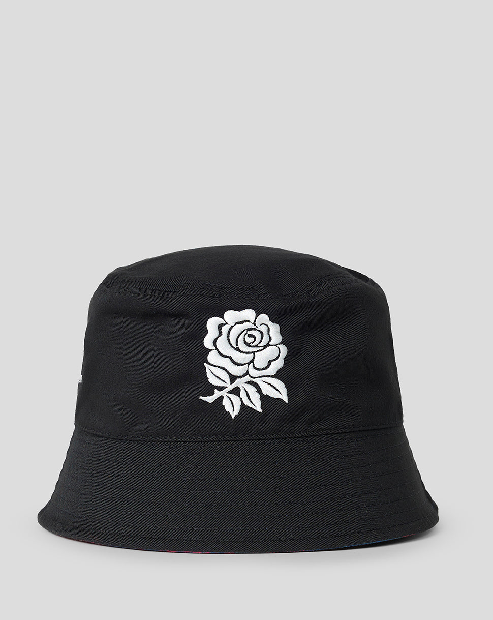 England Rugby Unisex 26/27 Reversible Bucket Hat - Rhodonite