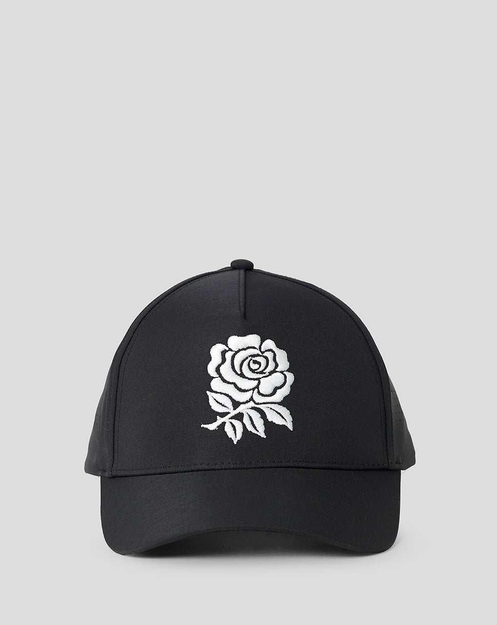 England Rugby Unisex 26/27 Team Cap - Black - Black