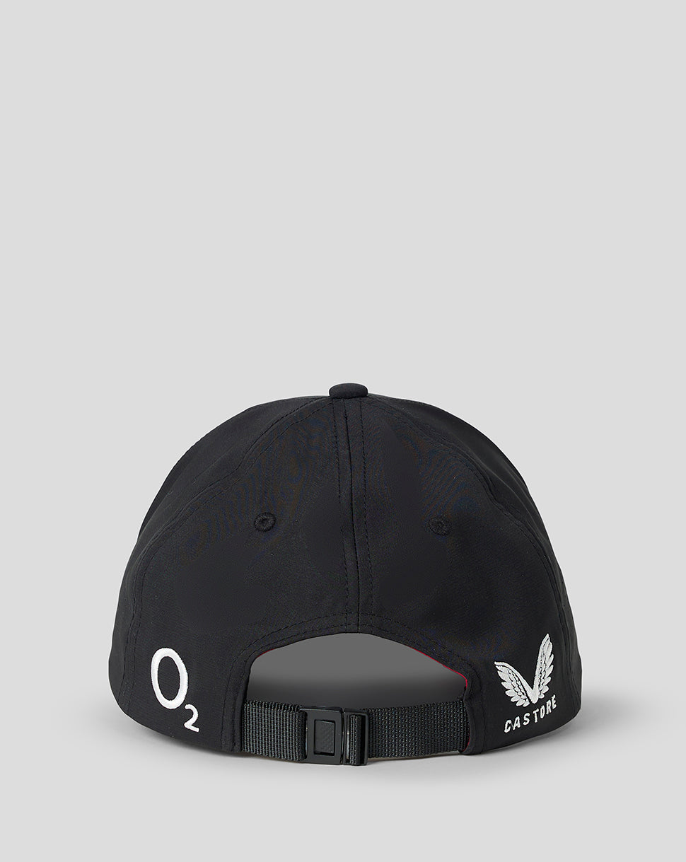 England Rugby Unisex 26/27 Team Cap - Black - Black
