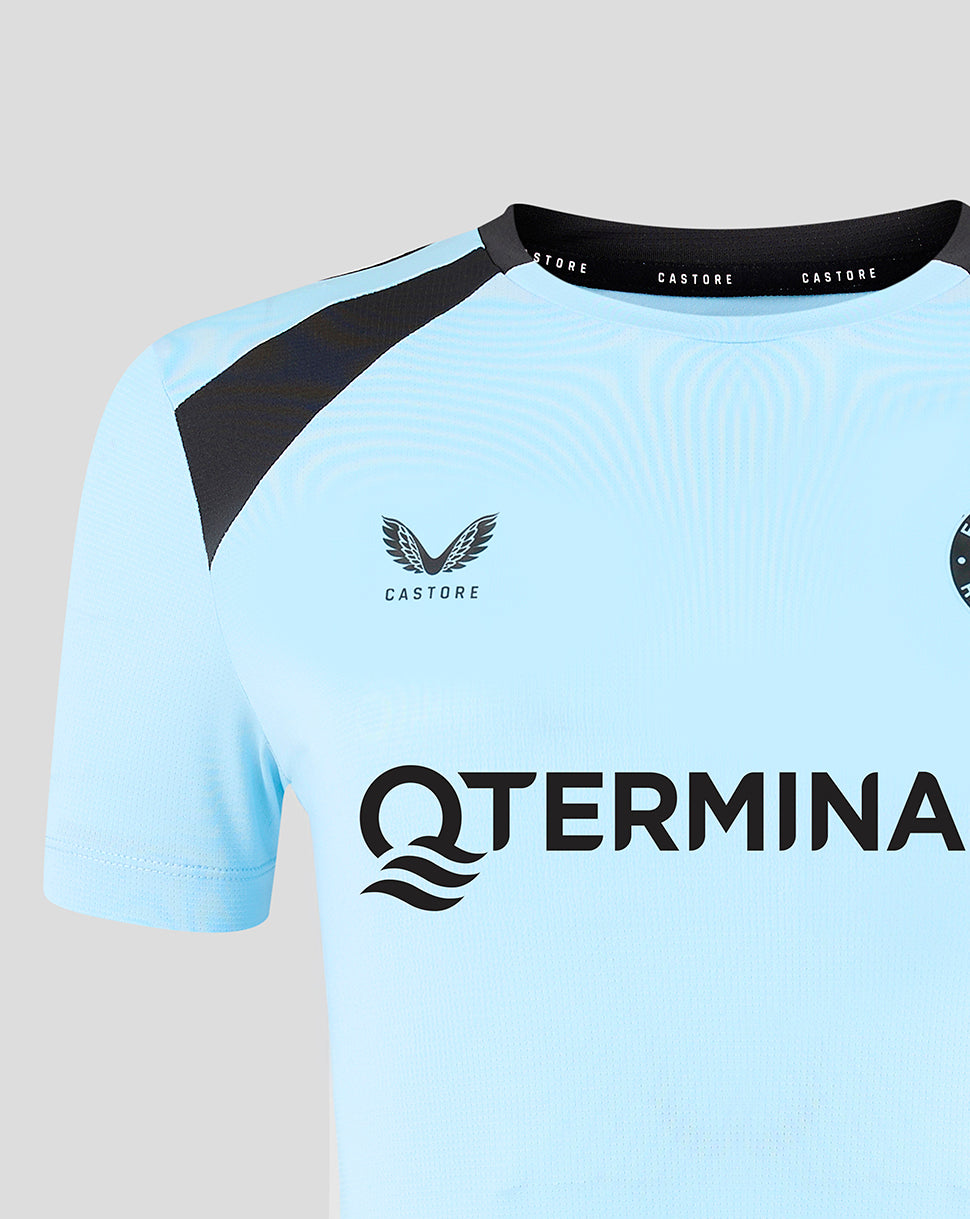 Feyenoord Damen 2026-2027 Players Trainingstrikot - Summer Song/Schwarz