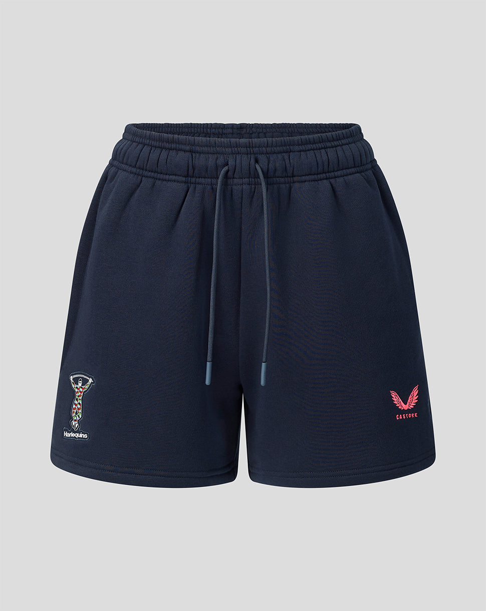Harlequins Women's 2026/27 Travel Shorts - Navy