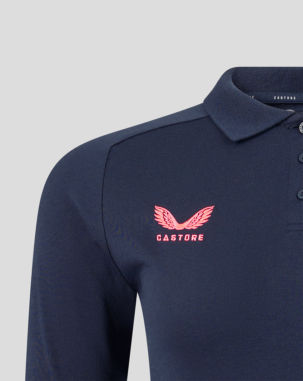 Harlequins Women's 2026/27 Travel Polo - Navy