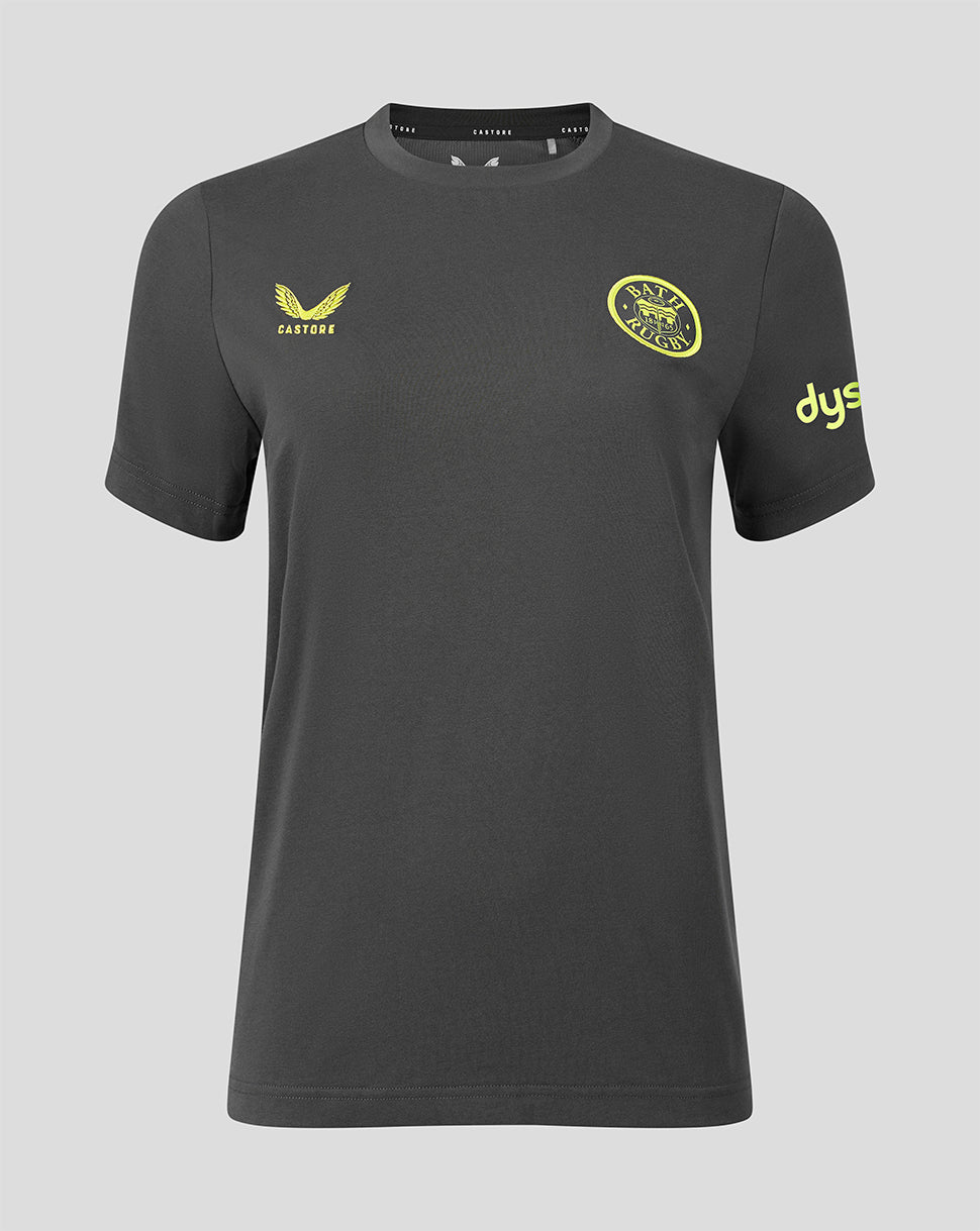 Bath Rugby Women's 2026/27 Travel T-Shirt - Gunmetal