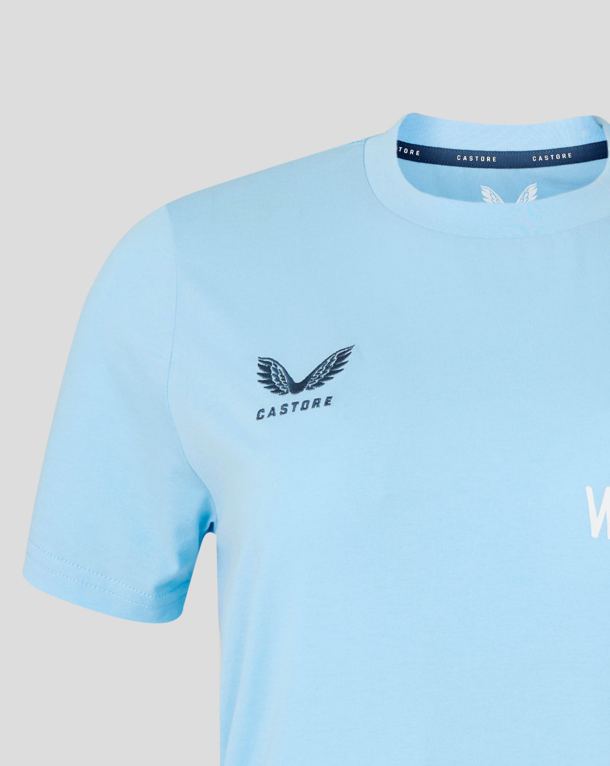 England Cricket Women's 26/27 Off Pitch T-Shirt - Blue