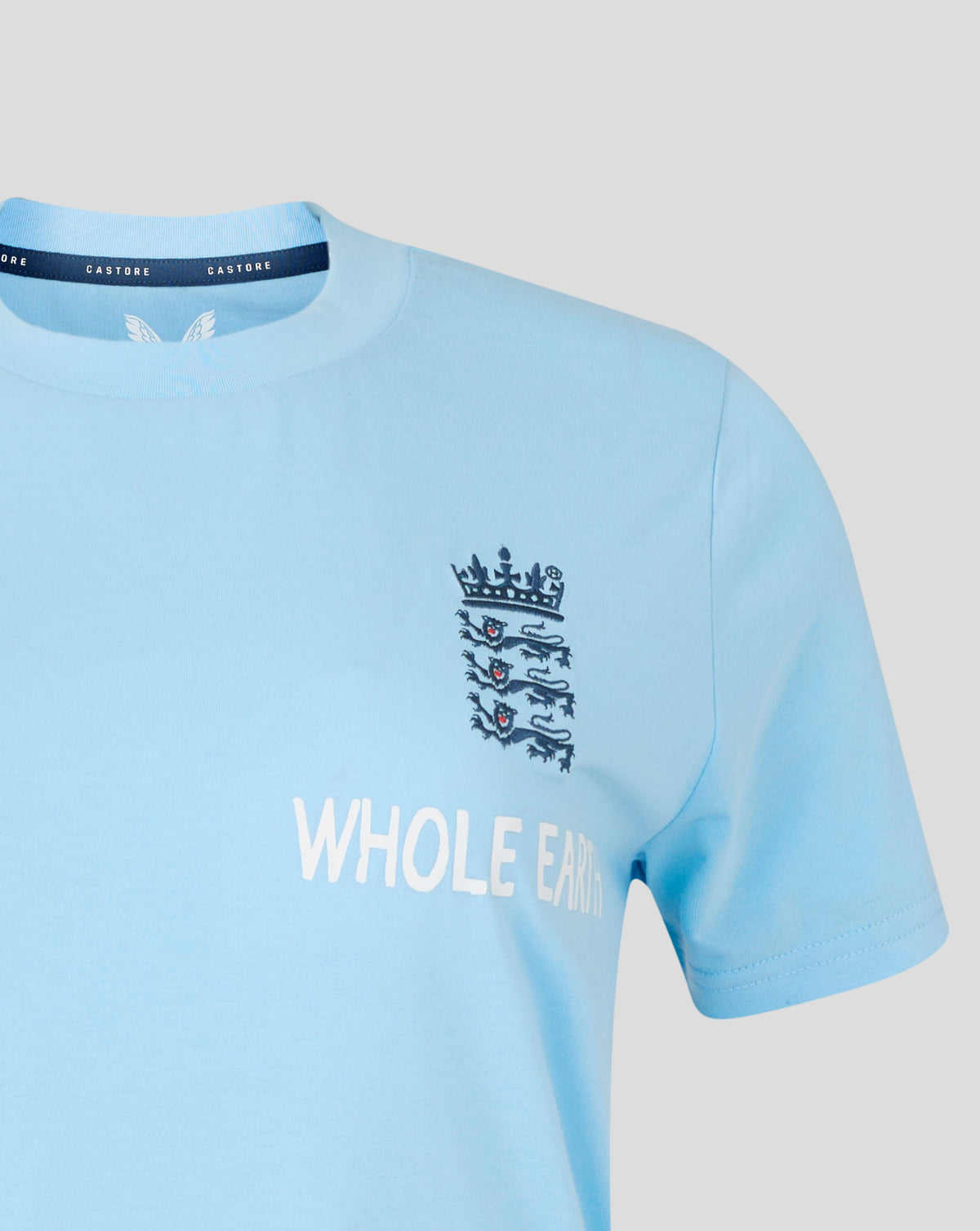 England Cricket Women's 26/27 Off Pitch T-Shirt - Blue
