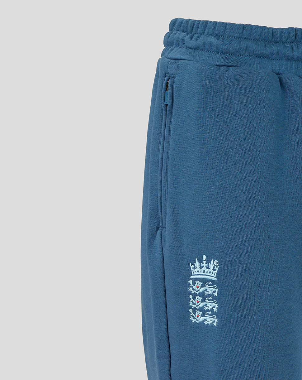England Cricket Women's 26/27 Off Pitch Adapt Fleece Joggers - Blue