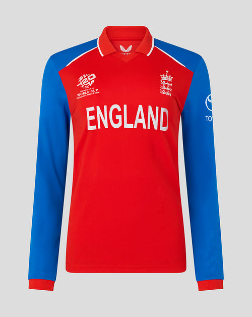 England Cricket Women's 26/27 T20 WWC Replica Long Sleeve Shirt