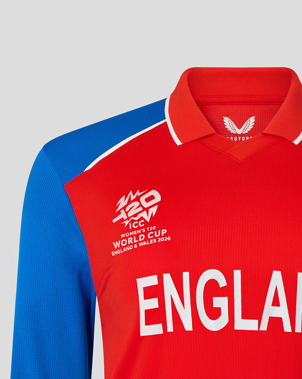 England Cricket Women's 26/27 T20 WWC Replica Long Sleeve Shirt