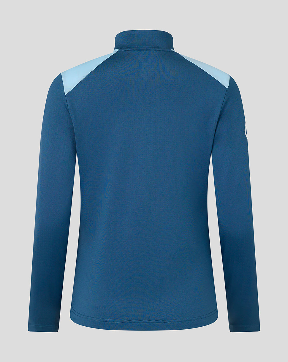England Cricket Women's 26/27 Training Midlayer Top - Blue