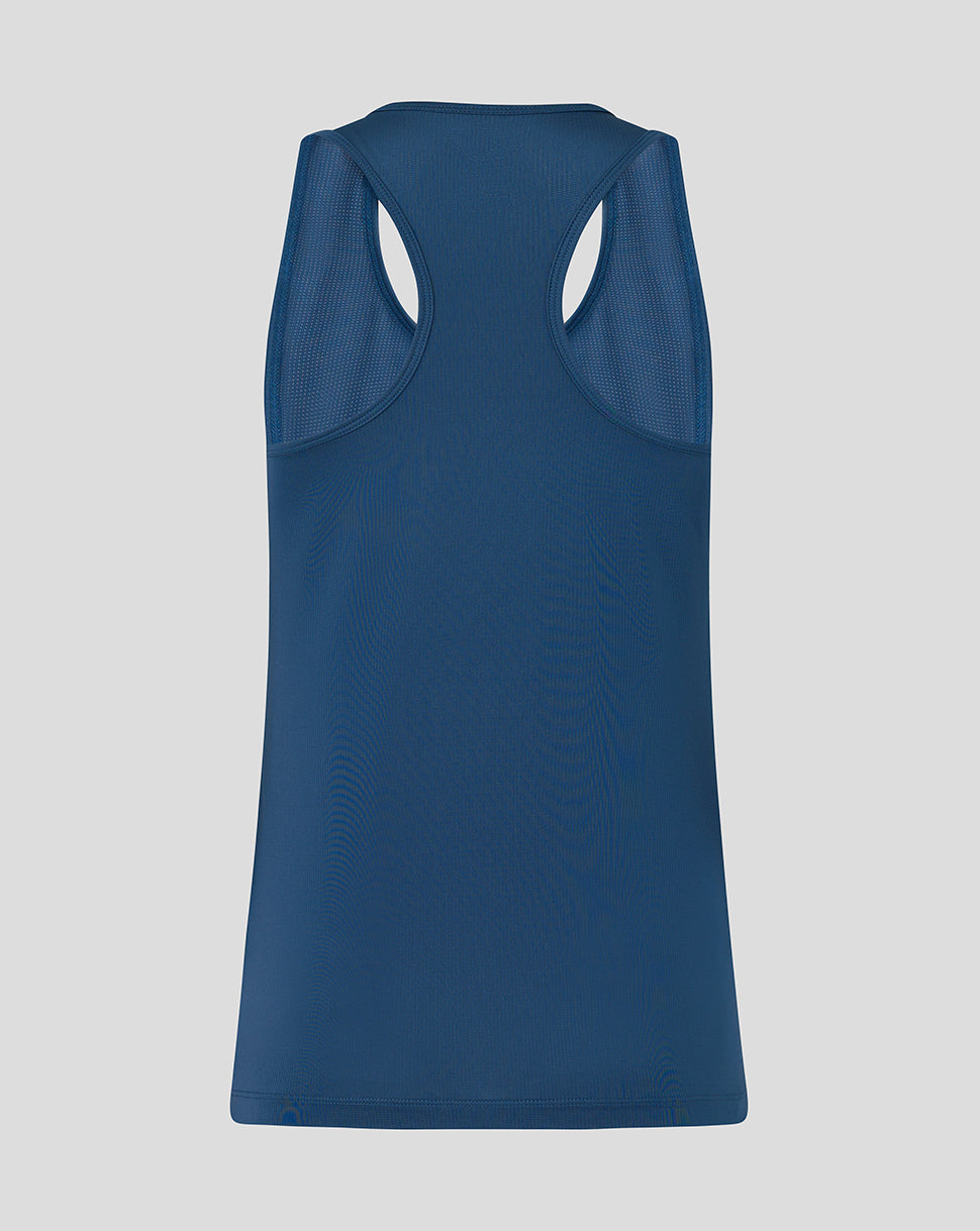 England Cricket Women's 26/27 Training Racer Back - Blue