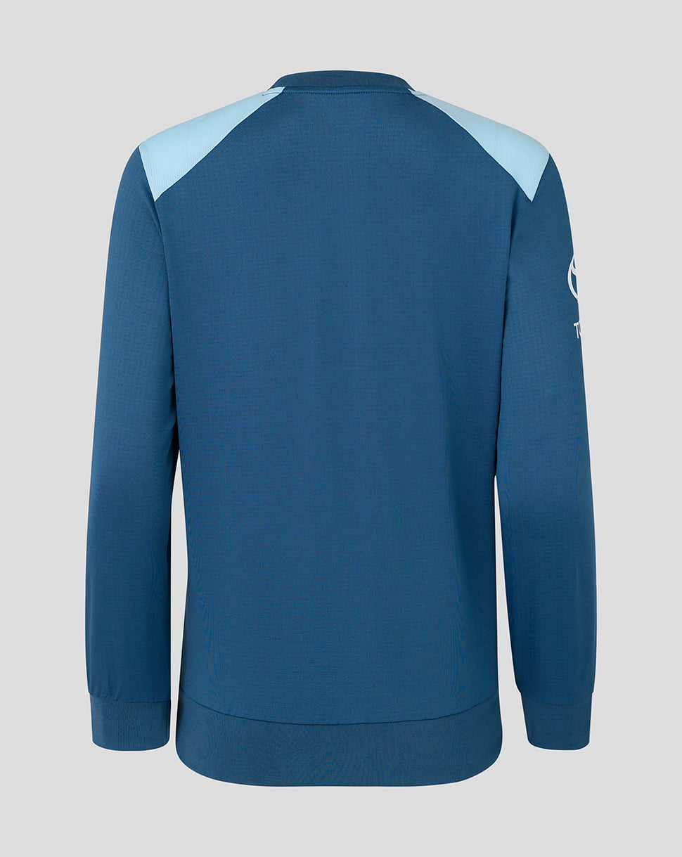 England Cricket Women's 26/27 Training Sweatshirt - Blue