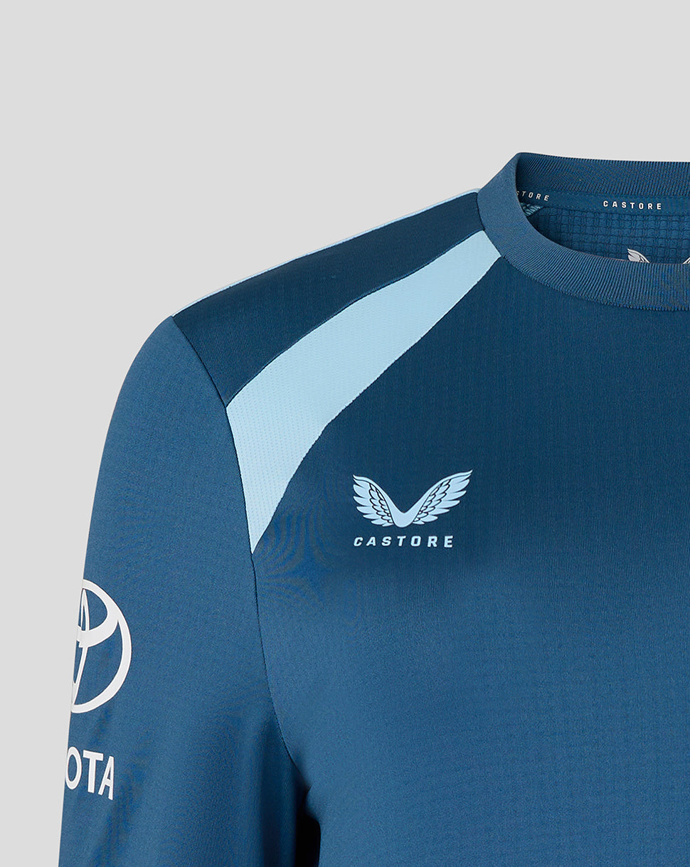 England Cricket Women's 26/27 Training Sweatshirt - Blue
