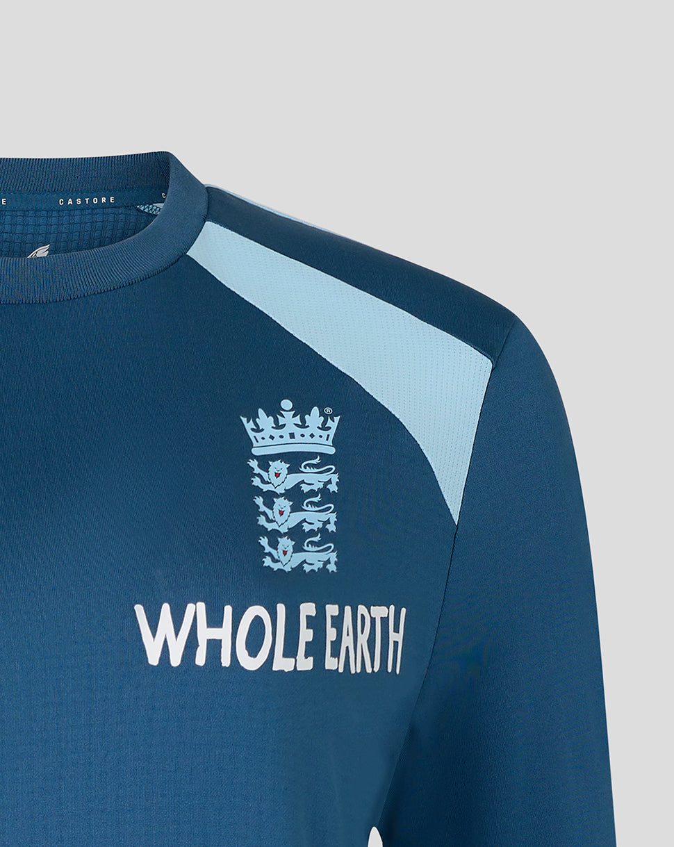 England Cricket Women's 26/27 Training Sweatshirt - Blue