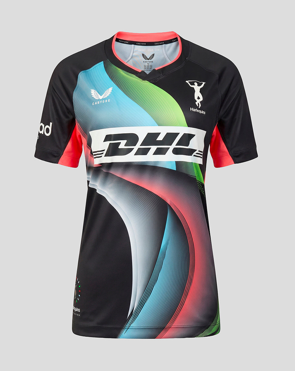 Harlequins Women's 2026/27 Big Game Replica Shirt - Black/Multi