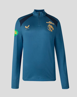 Leicester Tiger Women's 2026/27 Training Quarter Zip Top - Blue