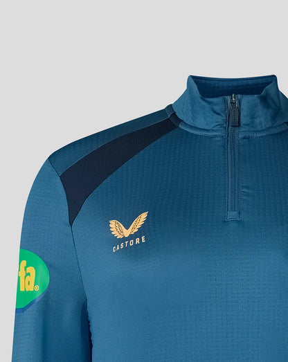 Leicester Tiger Women's 2026/27 Training Quarter Zip Top - Blue