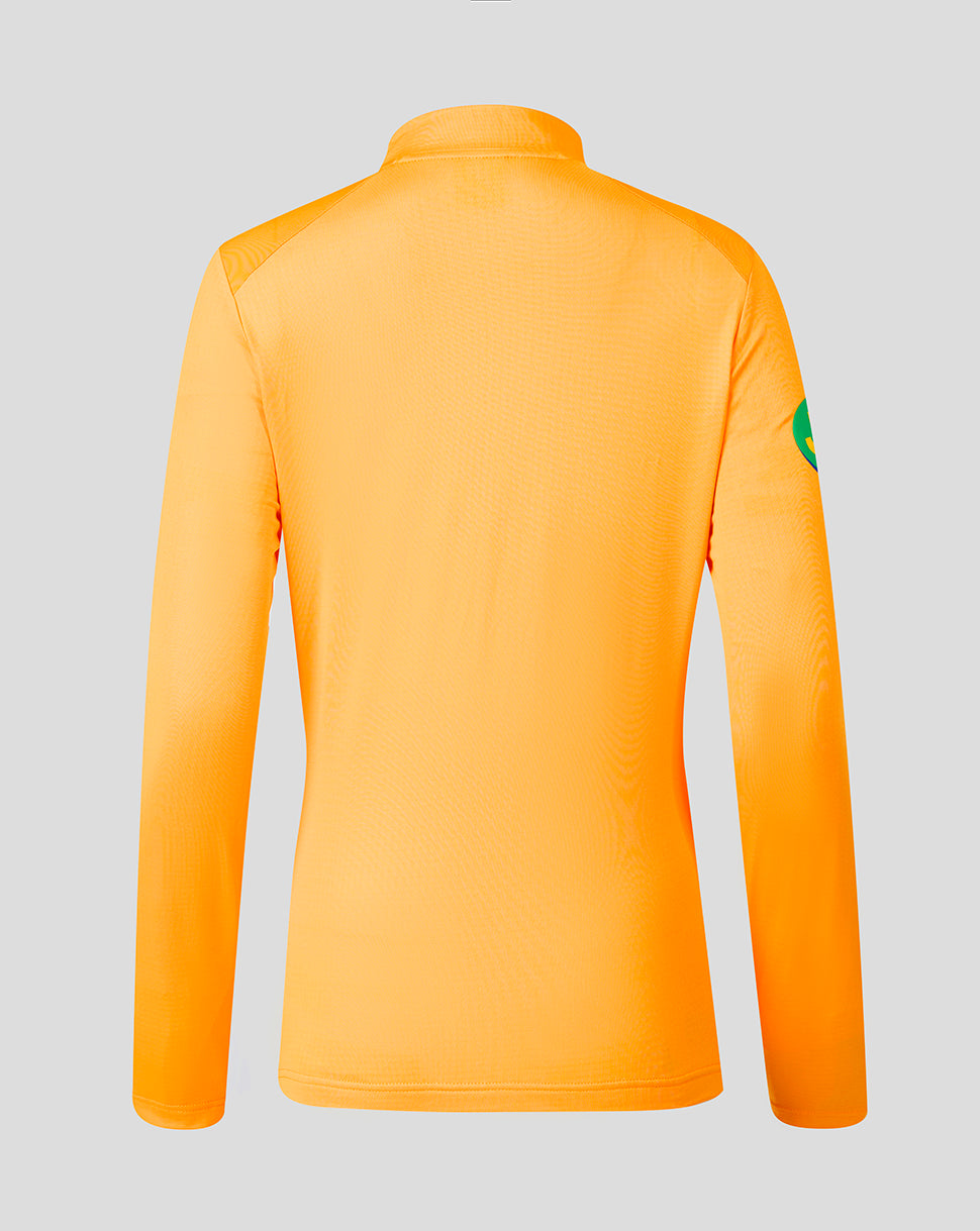 Leicester Tiger Women's 2026/27 Training Quarter Zip Top - Orange - Orange