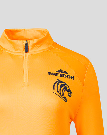 Leicester Tiger Women's 2026/27 Training Quarter Zip Top - Orange