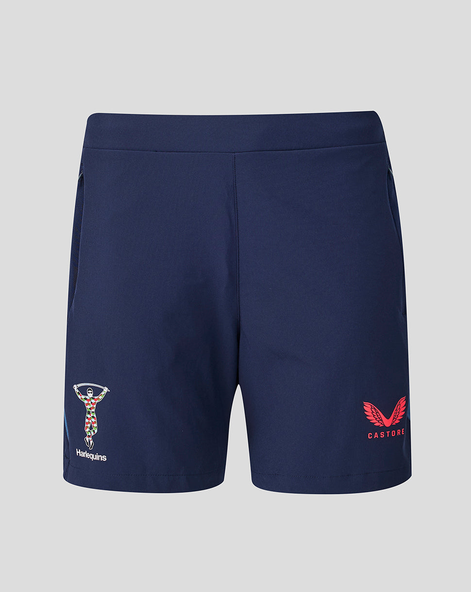 Harlequins Women's 2026/27 Training Shorts with Pockets - Navy