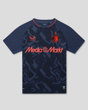 Feyenoord women's 2026-2027 third shirt navy with orange Media Markt sponsor and crest