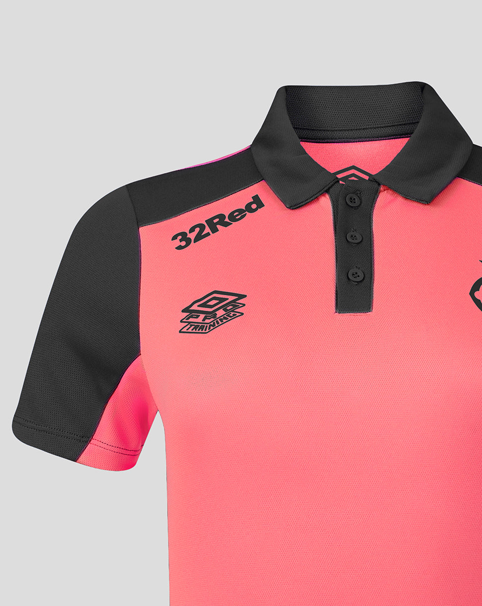 Rangers Women's 26/27 Pro Training Polo - Coral - Coral