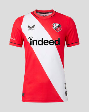 FC Utrecht 26/27 women's home shirt red with white diagonal sash and large sponsor logo