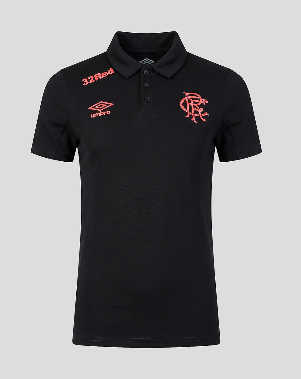 Rangers FC Men's 2026/27 Presentation Polo - Caviar