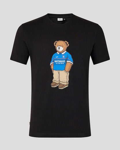 Rangers Unisex 25/26 Art of Football T-Shirt - Black