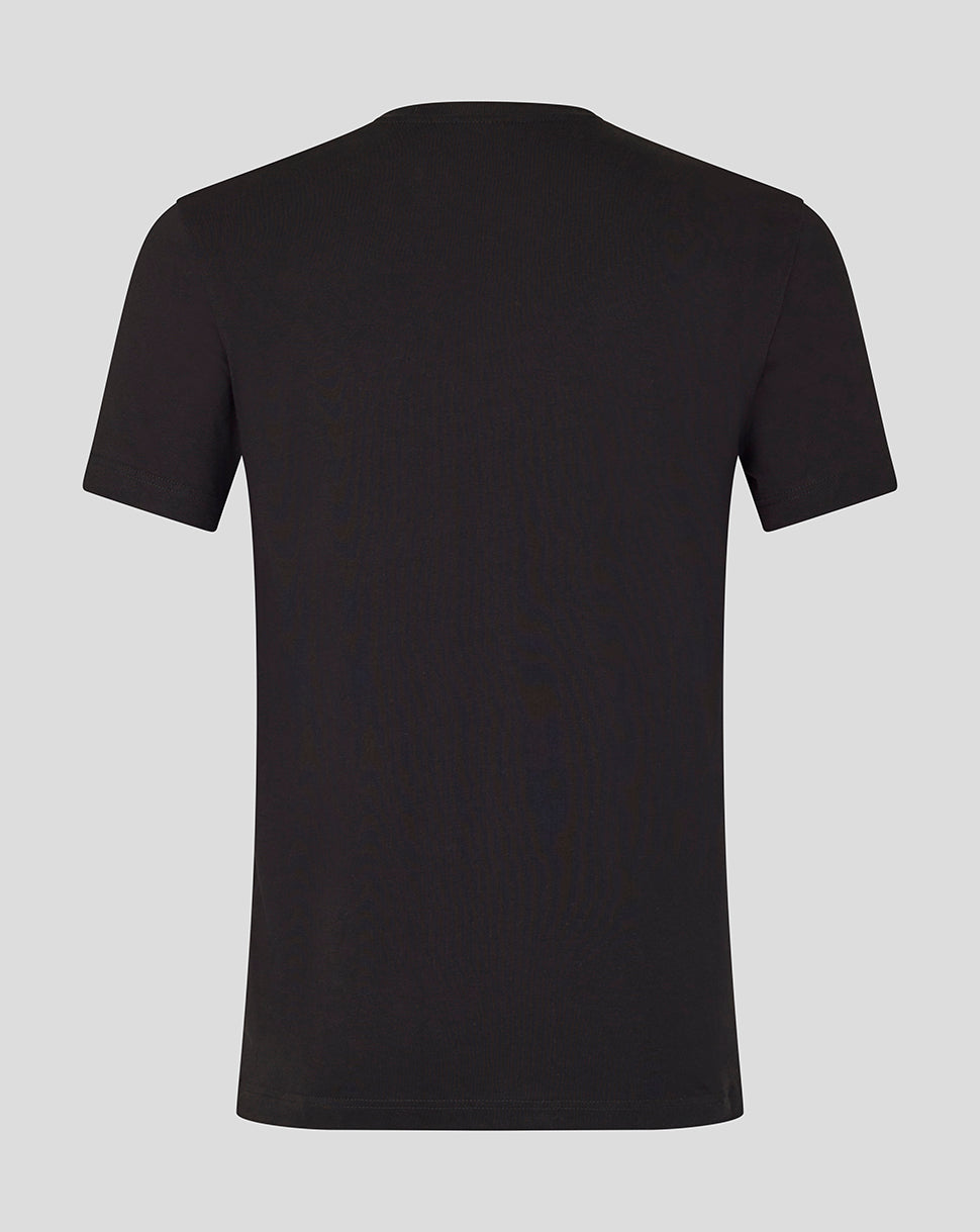 Rangers Unisex 25/26 Art of Football T-Shirt - Black - Black