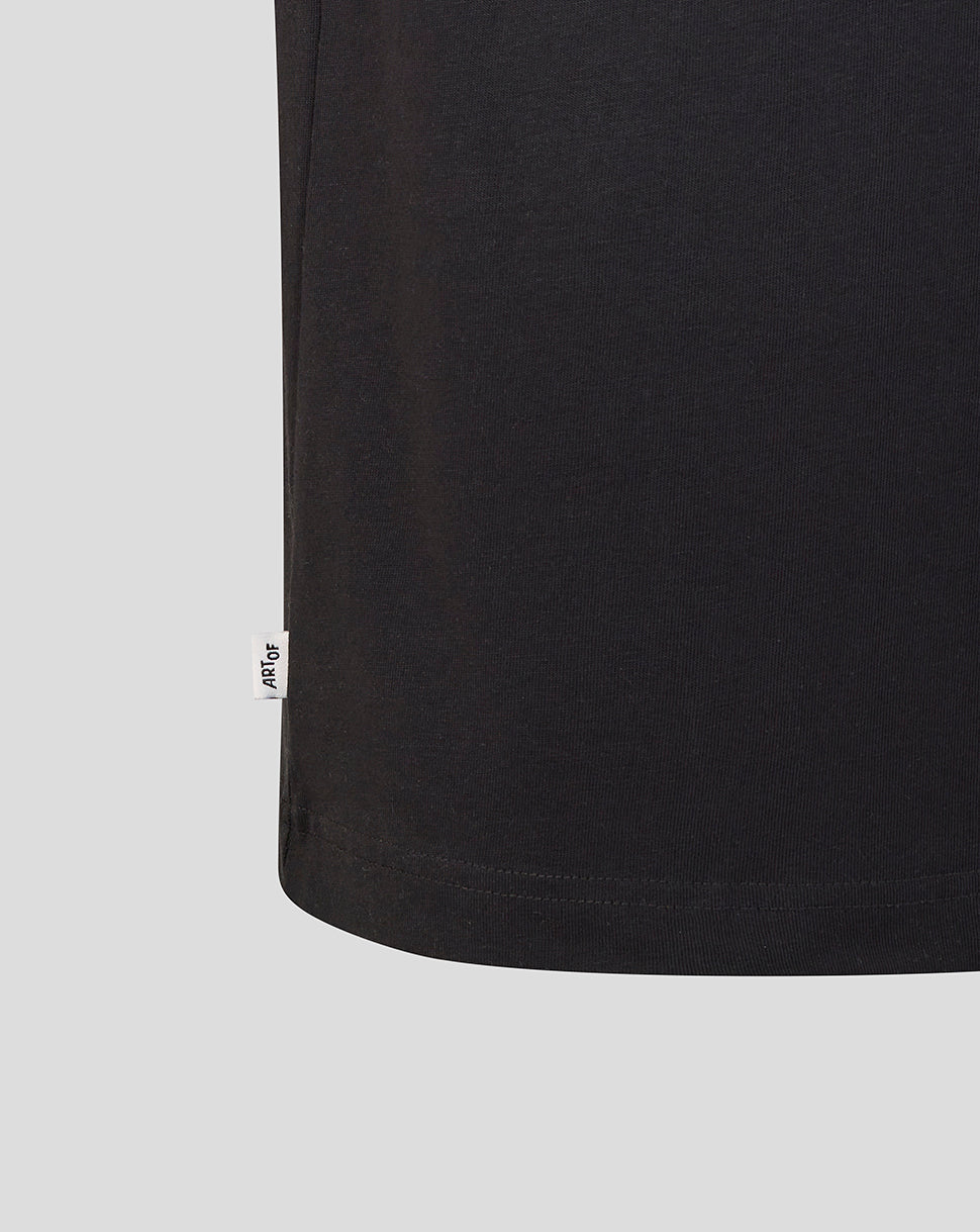 Rangers Unisex 25/26 Art of Football T-Shirt - Black - Black