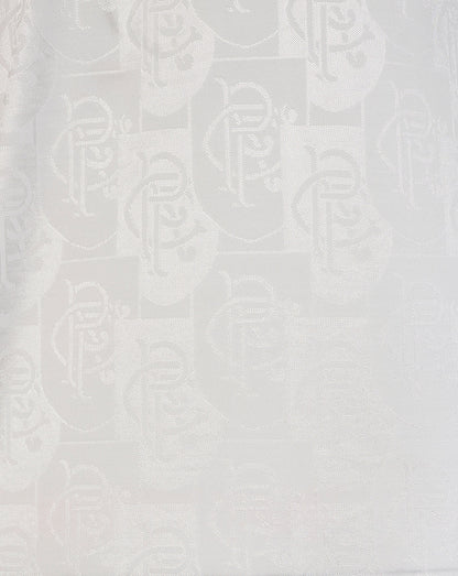 White fabric texture with subtle pattern