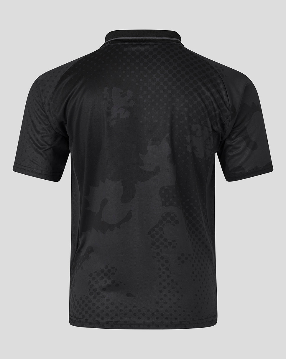 Rangers Unisex Retro 2002-03 Home Blackout Shirt - Black