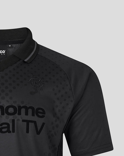 Rangers Unisex Retro 2002-03 Home Blackout Shirt