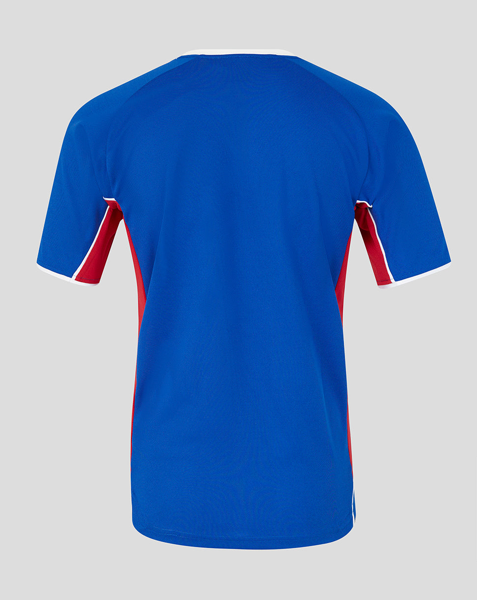 Rangers Unisex Retro 2001-02 Home Shirt - Blue