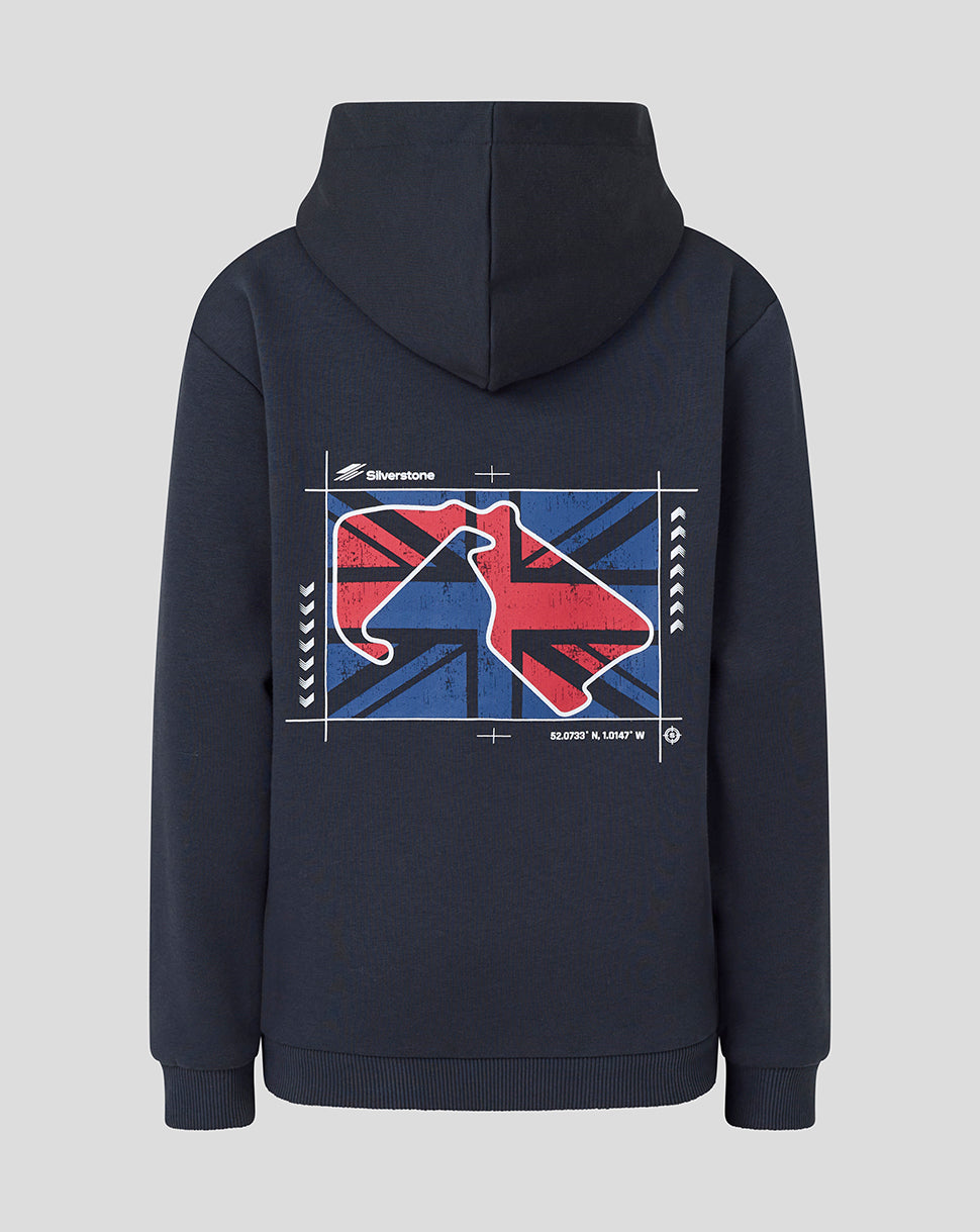 Silverstone Juniors British Injection Hoodie - Dark Navy - Dark Navy
