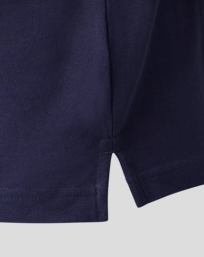 England Cricket Unisex 26/27 Essentials Crest Short Sleeve Polo
