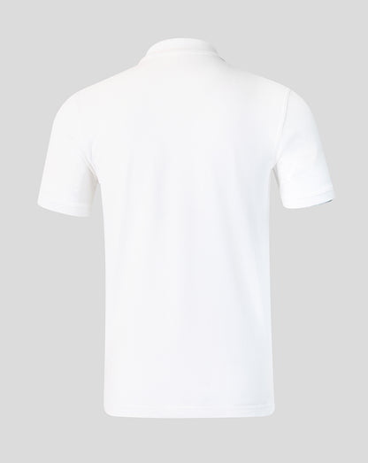 White t-shirt on a light gray background