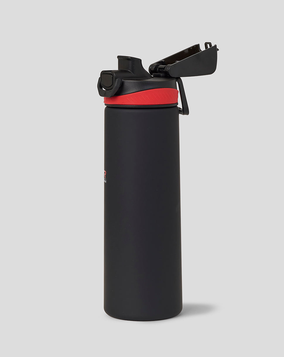 Official Haas Team 750ml Water Bottle - Black - Black