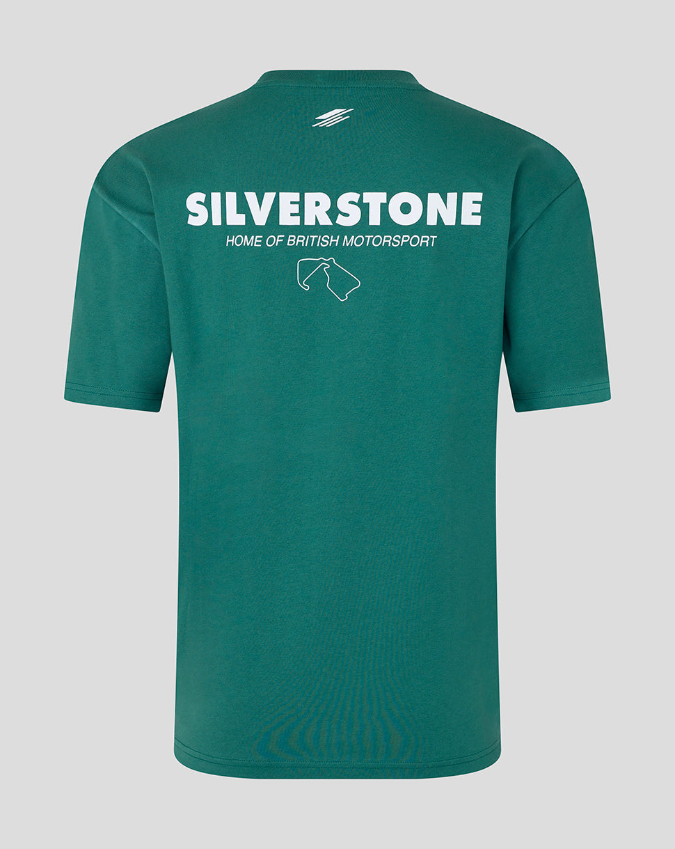 Silverstone Unisex Heritage Short Sleeve T-Shirt - Green