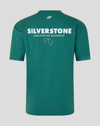 Silverstone Unisex Heritage Short Sleeve T-Shirt - Green