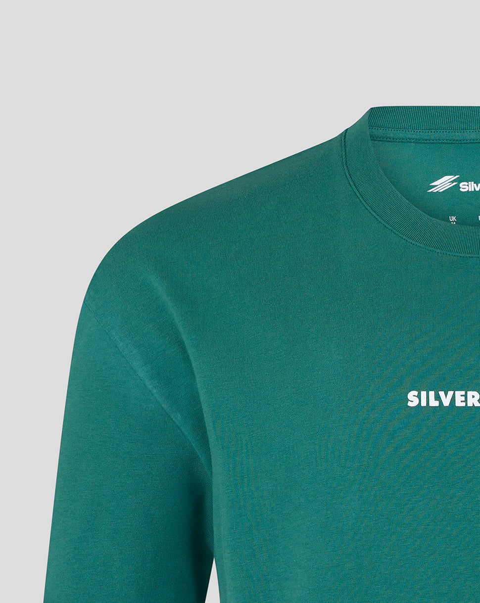 Silverstone Unisex Heritage Short Sleeve T-Shirt - Green