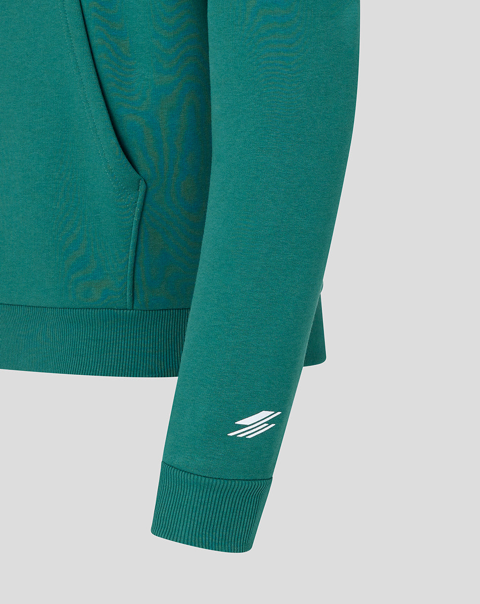 Silverstone Unisex Heritage Pullover Hoodie - Green