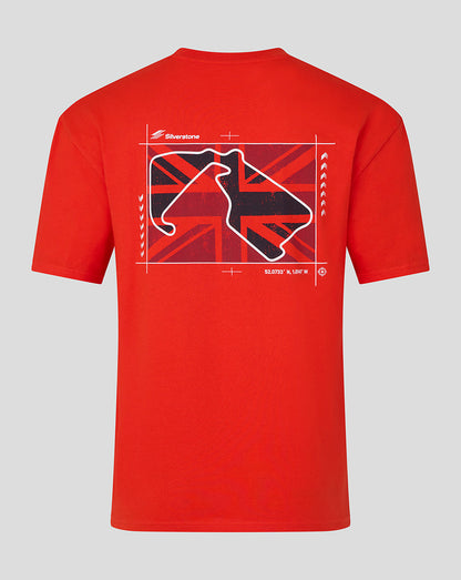 Silverstone Unisex British Injection T-Shirt - Red