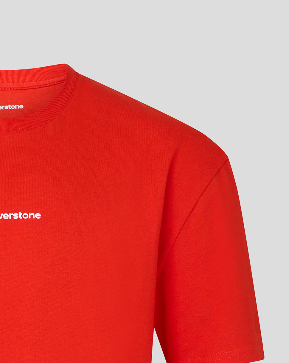 Silverstone Unisex British Injection T-Shirt - Red - Red