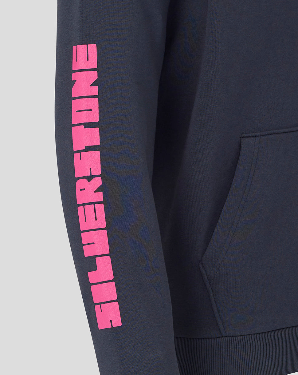 Silverstone Unisex Festival Brights Pullover Hoodie - Dark Navy