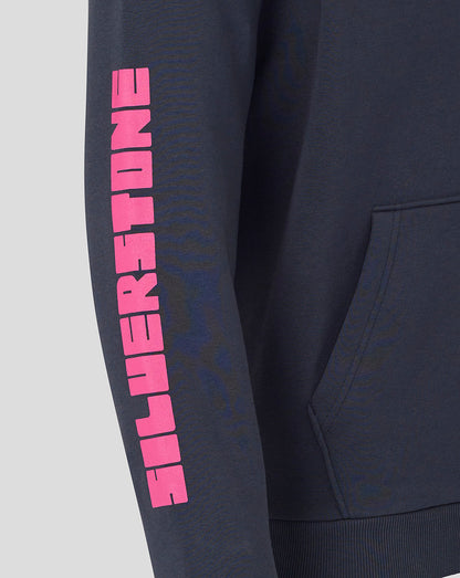 Silverstone Unisex Festival Brights Pullover Hoodie - Dark Navy