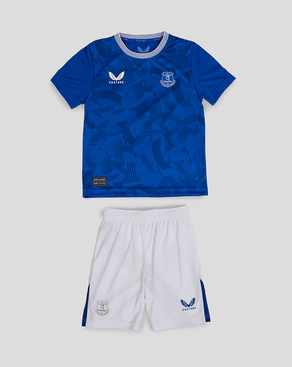 Everton Home 24/25 Nested Infant Kit - Blue/White