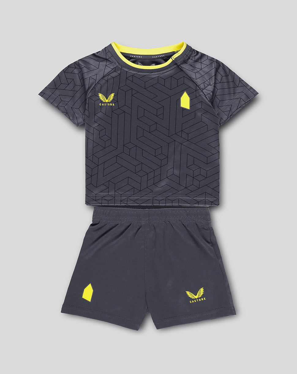 Everton 24/25 Away Nested Baby Kit - Charcoal